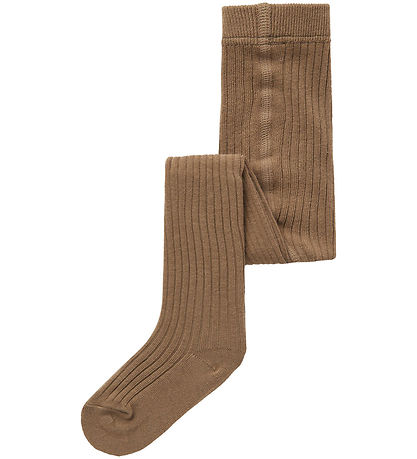 Lil' Atelier Strumpfhosen - Noos - Rib - NmnIlso - Sepia-Tönung
