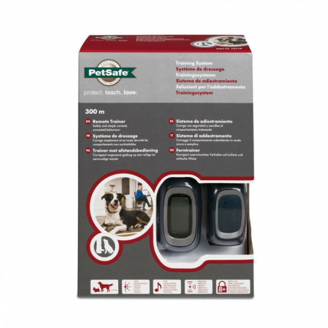 Collier de dressage et d'éducation PetSafe pour chien portée 300 m
