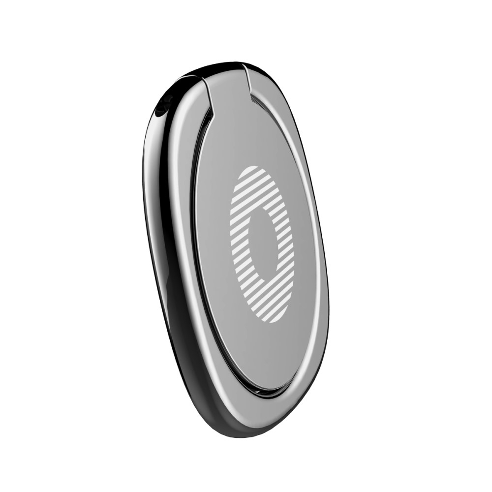 Finger Griff Ring Halterung 180 Grad für Smartphones - Schwarz