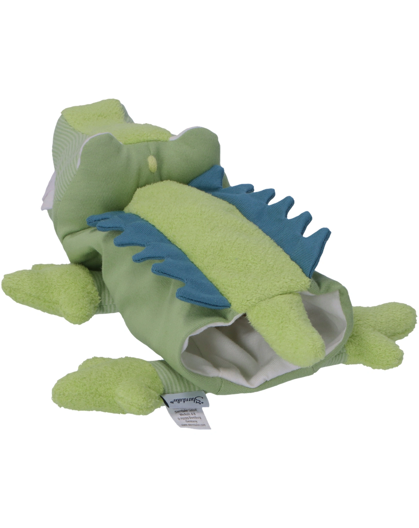 Handpuppe KROKODIL KENO (35cm) in grün