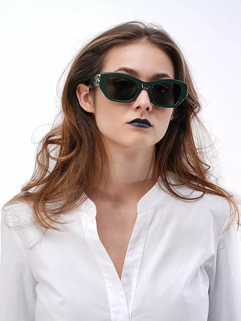 BALENCIAGA Sonnenbrille BB0311SK dunkelgrün
