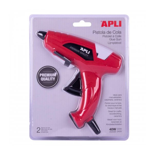 Apli Pistola de Cola Quente 40W