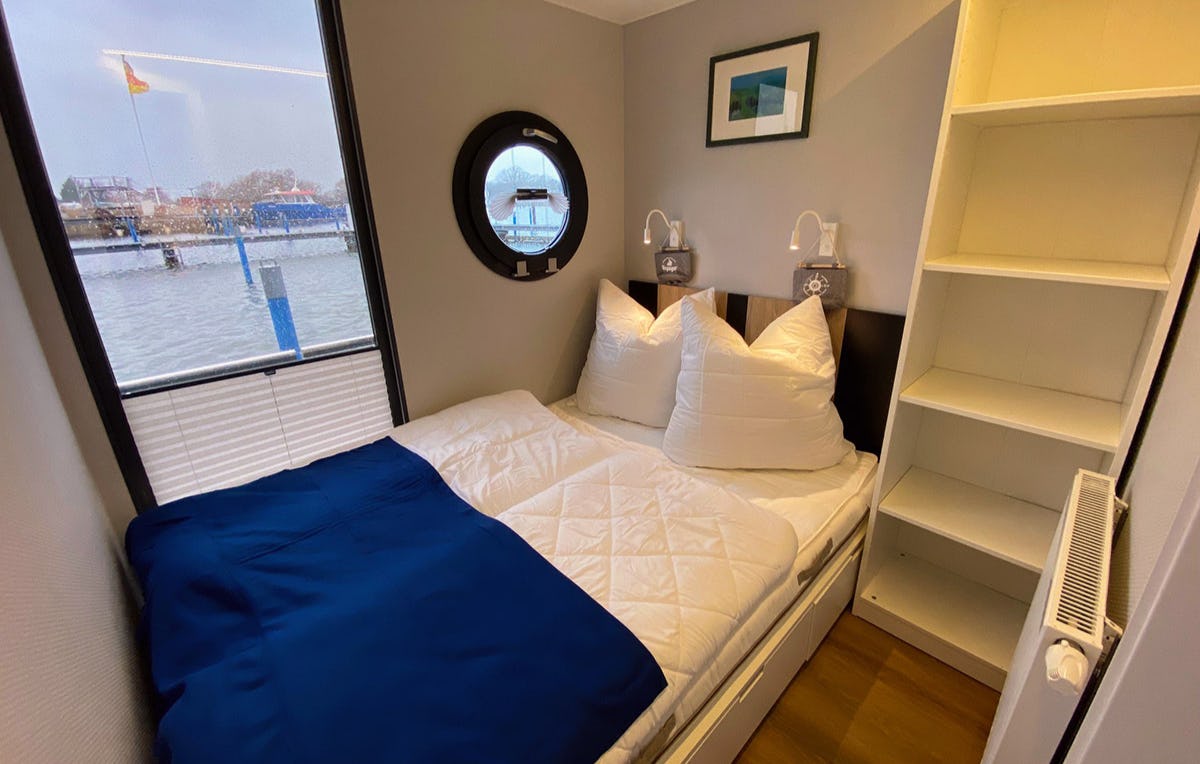 Hausboot Übernachtung mit Sauna Barth