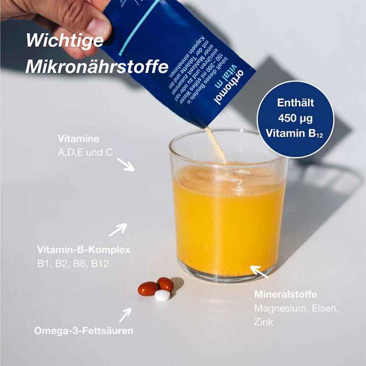 Orthomol Vital M Grapefruit Granulat / Kapseln, 30 St