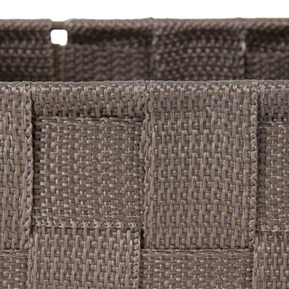 Petit panier de rangement Stan S taupe