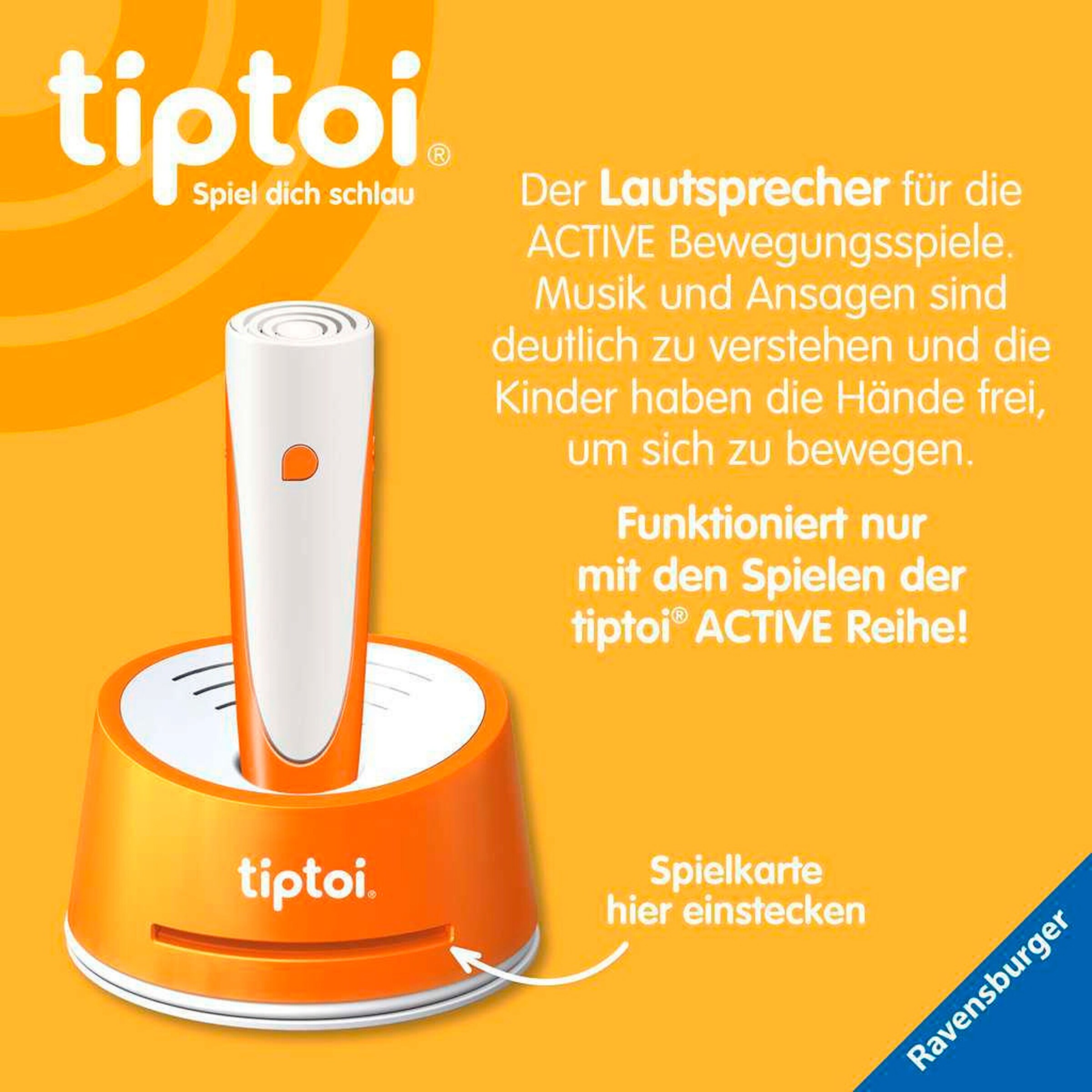 Ravensburger - TIPTOI ACTIVE Lautsprecher