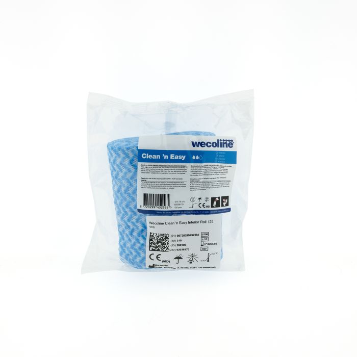 1500st Wecoline Clean 'n Easy Interieur Bus Navul 12x15cm 1500 stuks  (6151802057038)