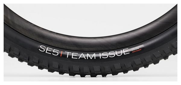 Pneu VTT Bontrager SE5 Team Issue TLR 27.5'' Tubeless Ready Souple Core Strength Noir