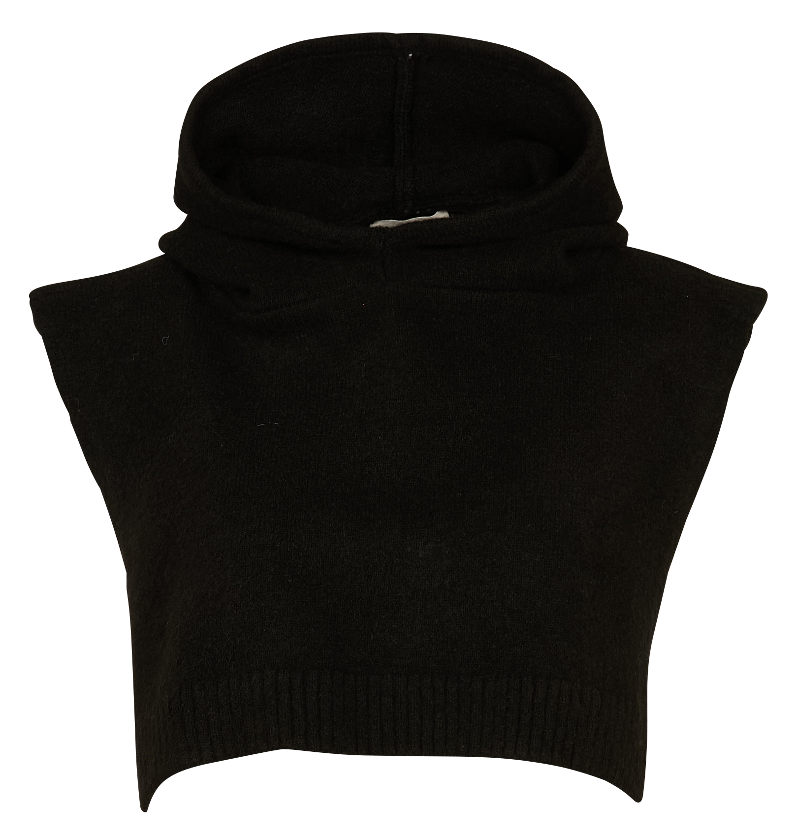 Col amovible à capuche | Noir