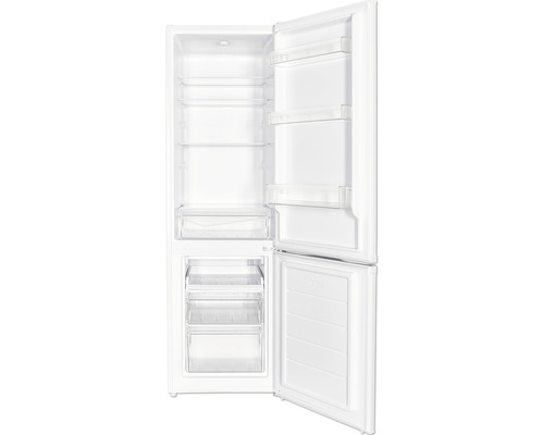 PKM KG240EW koel-vriescombinatie, afmetingen (B x H x D): 50,00 x 142,20 x 56,00 cm, koelgedeelte: 121 l, vriesgedeelte: 52 l