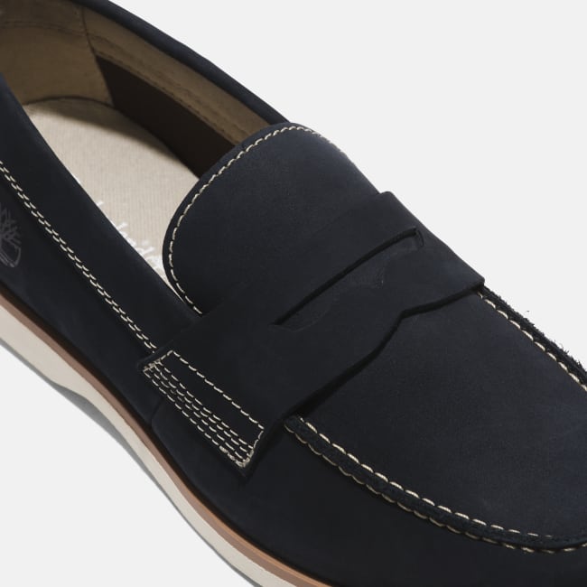 Scarpa da Barca Classic da Uomo in blu marino