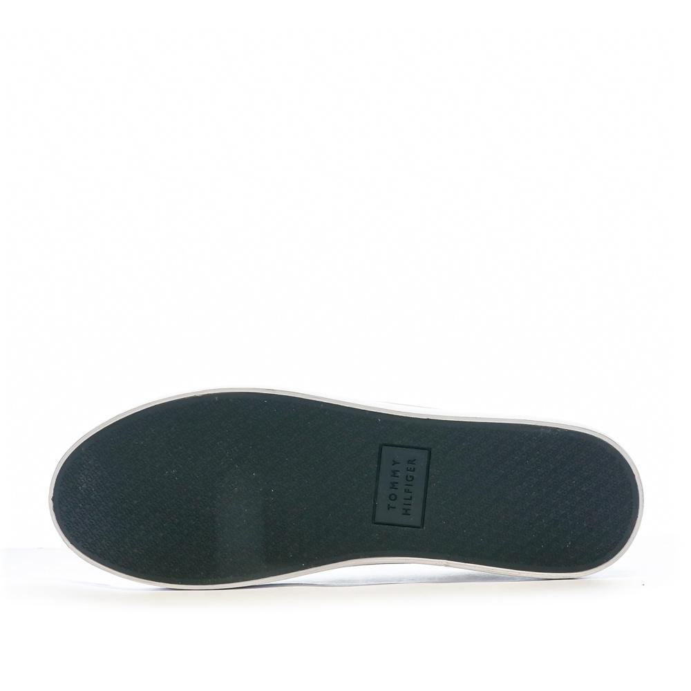 Tommy Hilfiger Baskets Beige Homme Tommy Hilfiger Low Canva