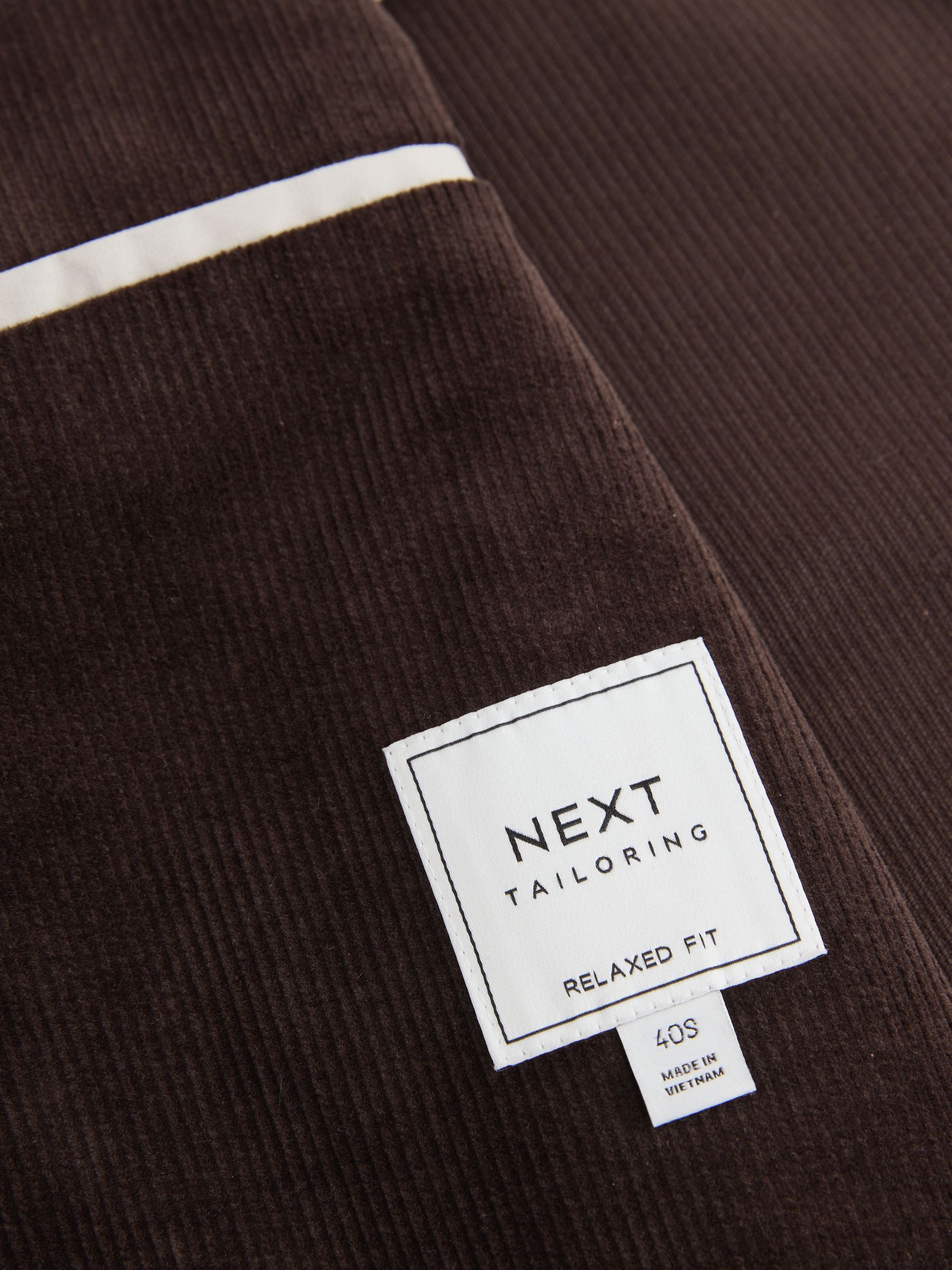 Bruin - Relaxed Fit Corduroy Suit Jacket