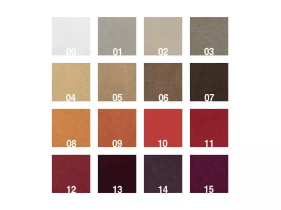 Armoire lit 140x190 avec canapé et colonne de rangement bois blanc Kanto-Couleur Microfibre 08