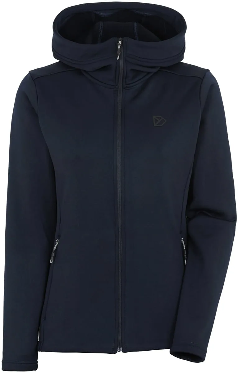 Didriksons Women's Anneli Full Zip 2 Dark Night Blue