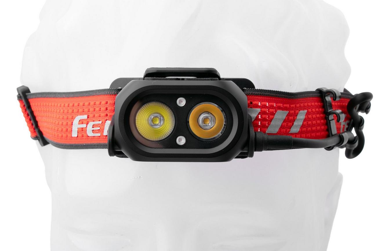 Fenix HP12R-T oplaadbare hoofdlamp, 1300 lumen, rood
