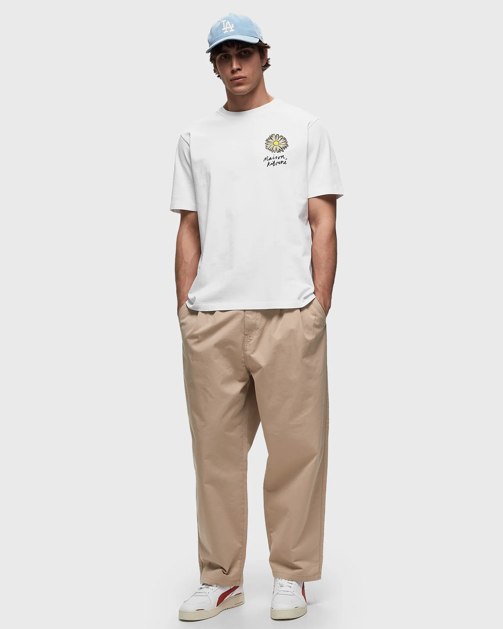 Maison Kitsune FLOATING FLOWER COMFORT TEE-SHIRT