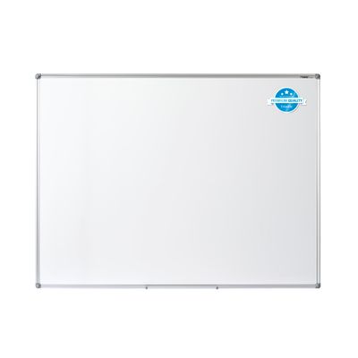 DAHLE - Tableau blanc émaillé 60 x 90 cm - magnétique - cadre alu renforcé