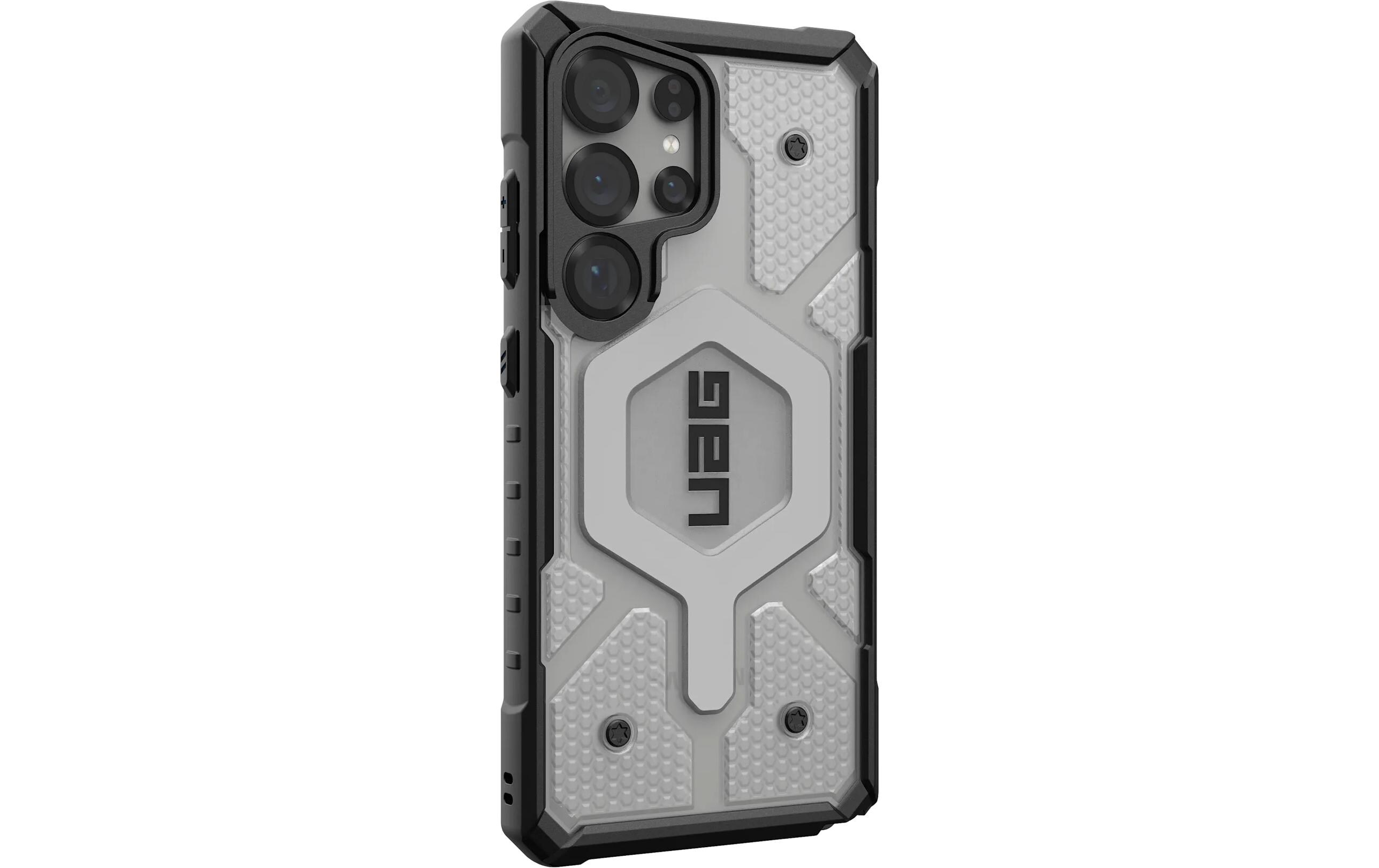 Back Cover Pathfinder Clear Galaxy S25 Ultra Ice SilverMagnetische Schutzhülle für das Samsung
