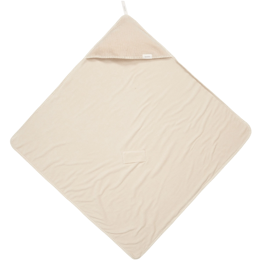 koeka Wickeltuch Stretch Frottee Vik beige
