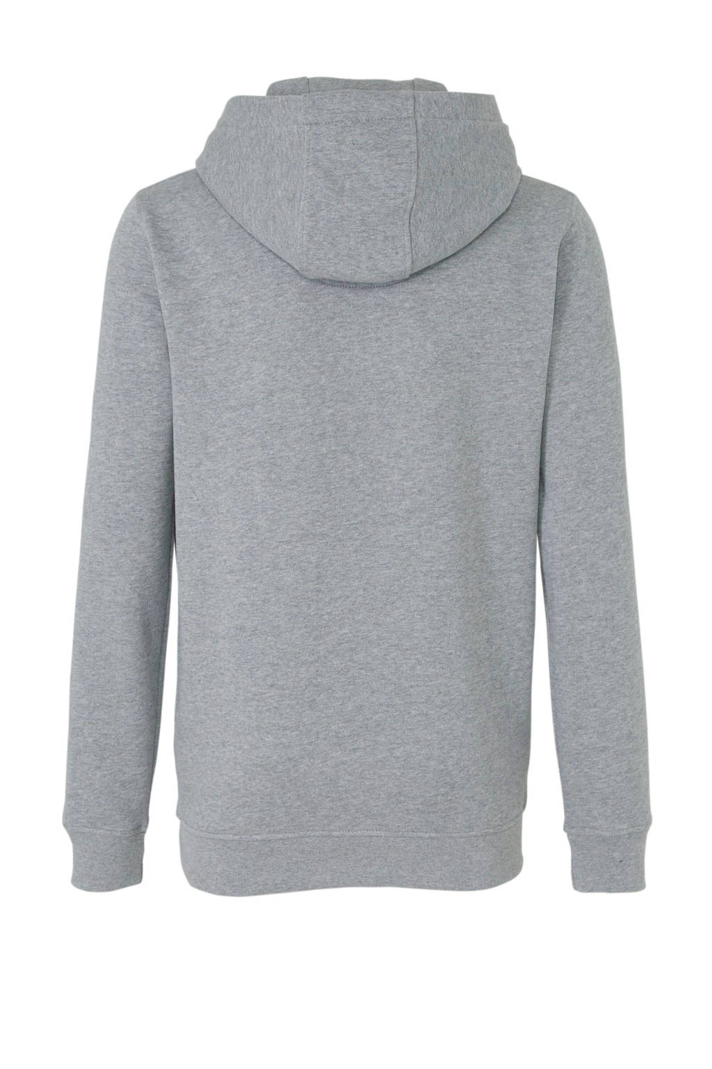 Lyle & Scott hoodie met borduursels grijs