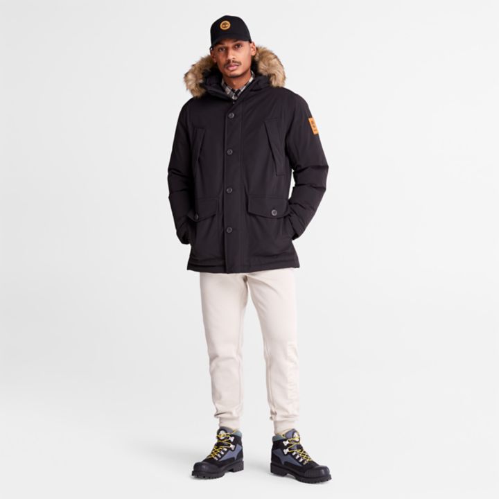 Jaqueta Scar Ridge Parka com Tecnologia DryVent para Homens na cor Preta