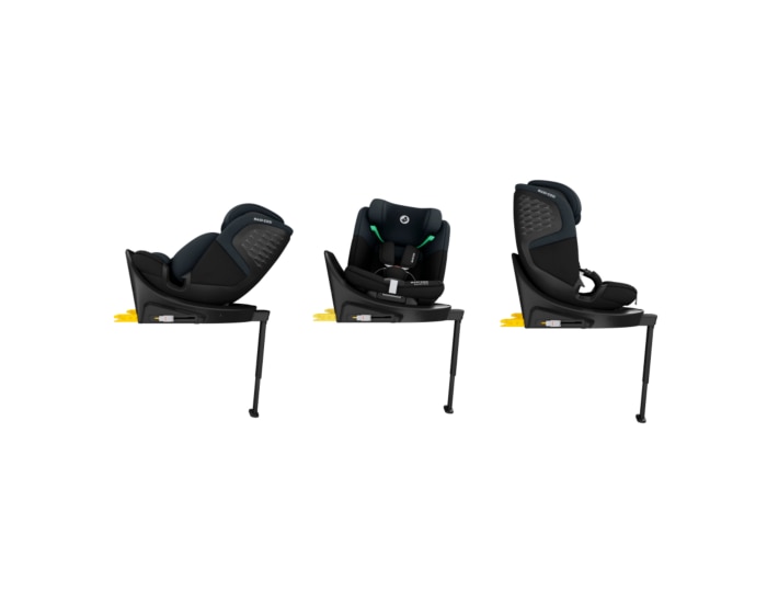 Emerald 360 S 0 - 12 Y  40 - 150 cm  0 - 36 kg    Wächst mit deinem Kind mit |    FlexiSpin-Drehung um 360° |    Bequeme Liegepositionen |    G-CELL Seitenaufprallschutz |