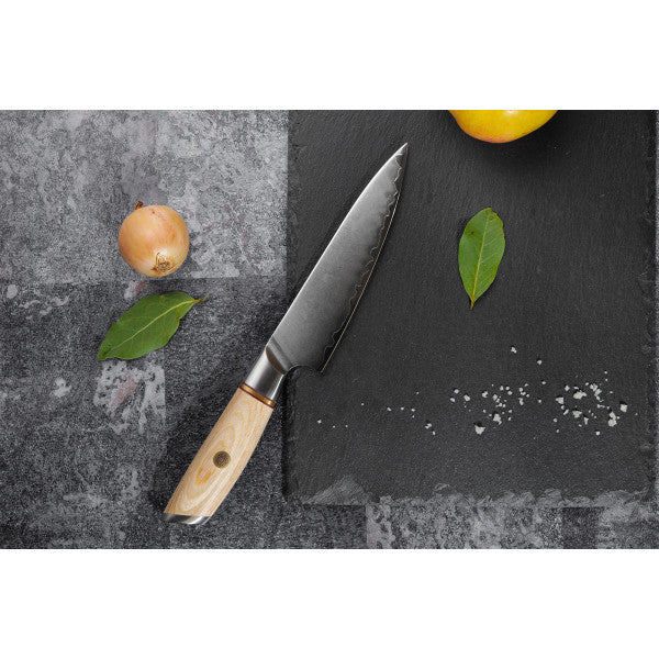 Couteau Fukito Pakka San Mai modèle Universel 13cm Fukito