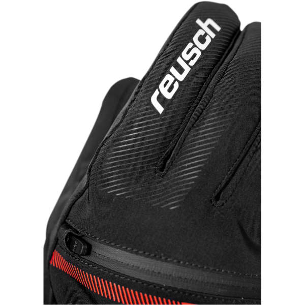 Gant de ski REUSCH STEVE R-TEX XT BLACK / FLUO RED