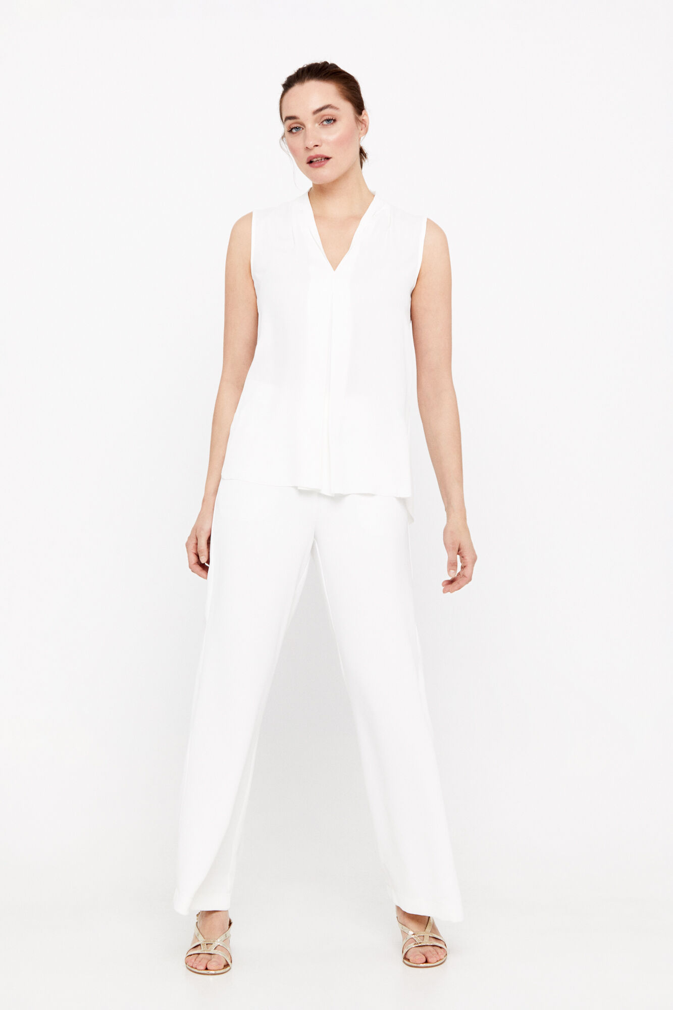 Blusa fluida - Branca