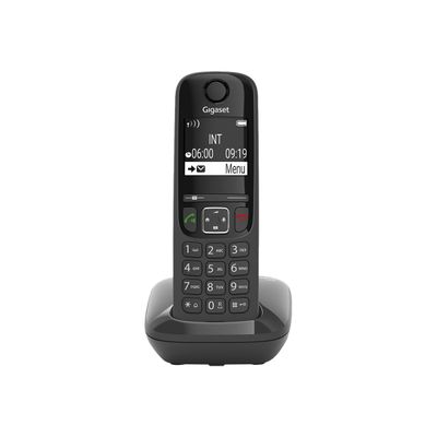 Gigaset AS690 - téléphone sans fil - noir