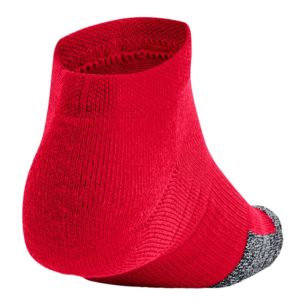 Under Armour HEATGEAR LOCUT - Chaussettes x3 rouge