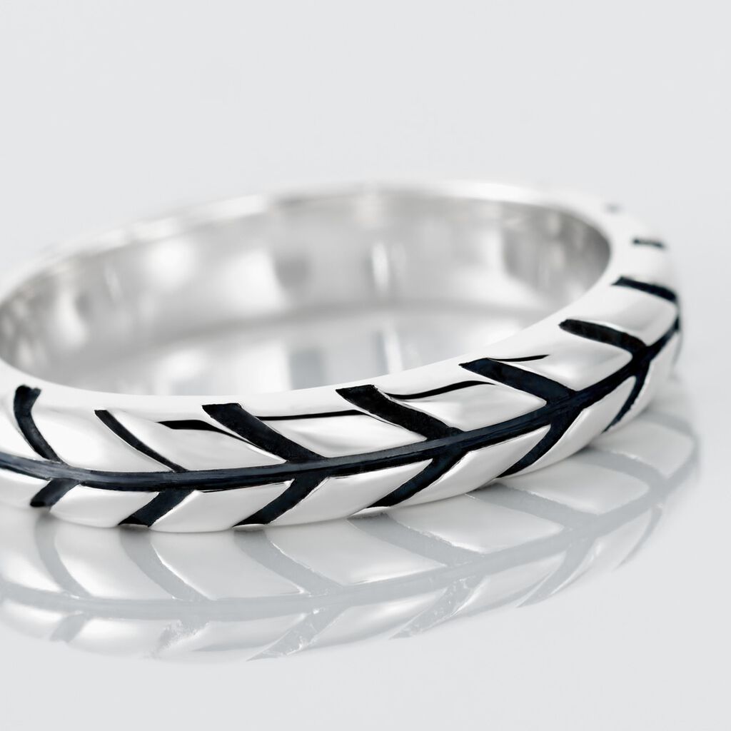 Bague Denys Argent Blanc
