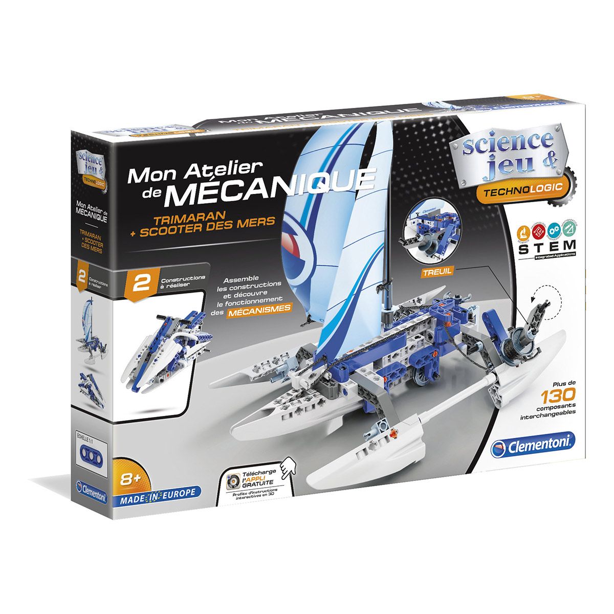 Mon atelier de mécanique : Trimaran et scooter des mers