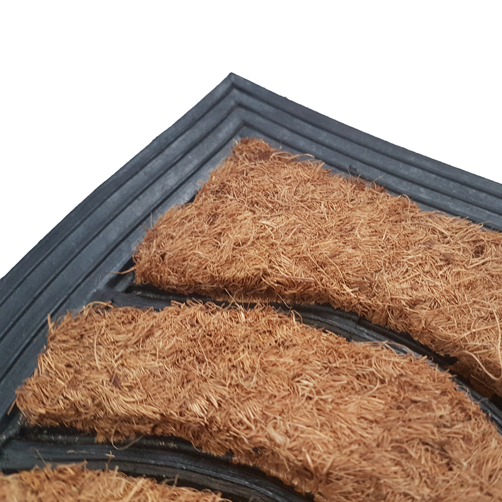 40 x 70 cm rubber/kokos halve bol