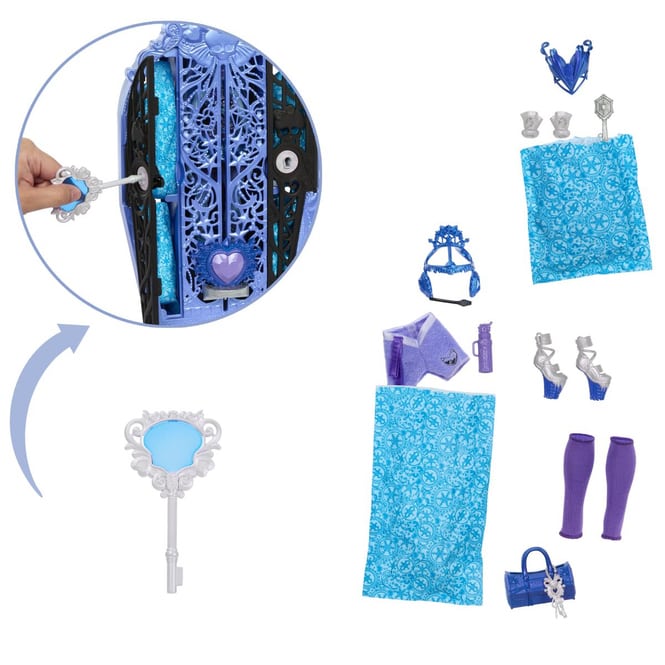 Monster High - Skulltimate Secrets - Monster Mysteries - Kleiderschrank Set - Abbey Bominable