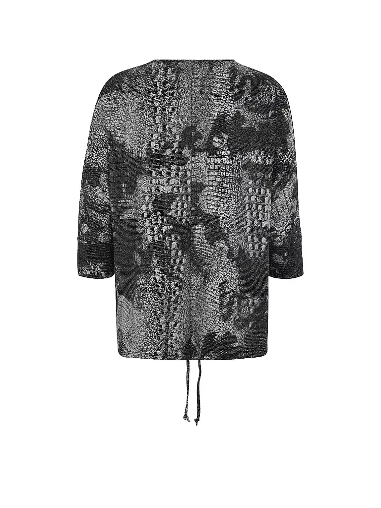 DORIS STREICH Langarmshirt silber