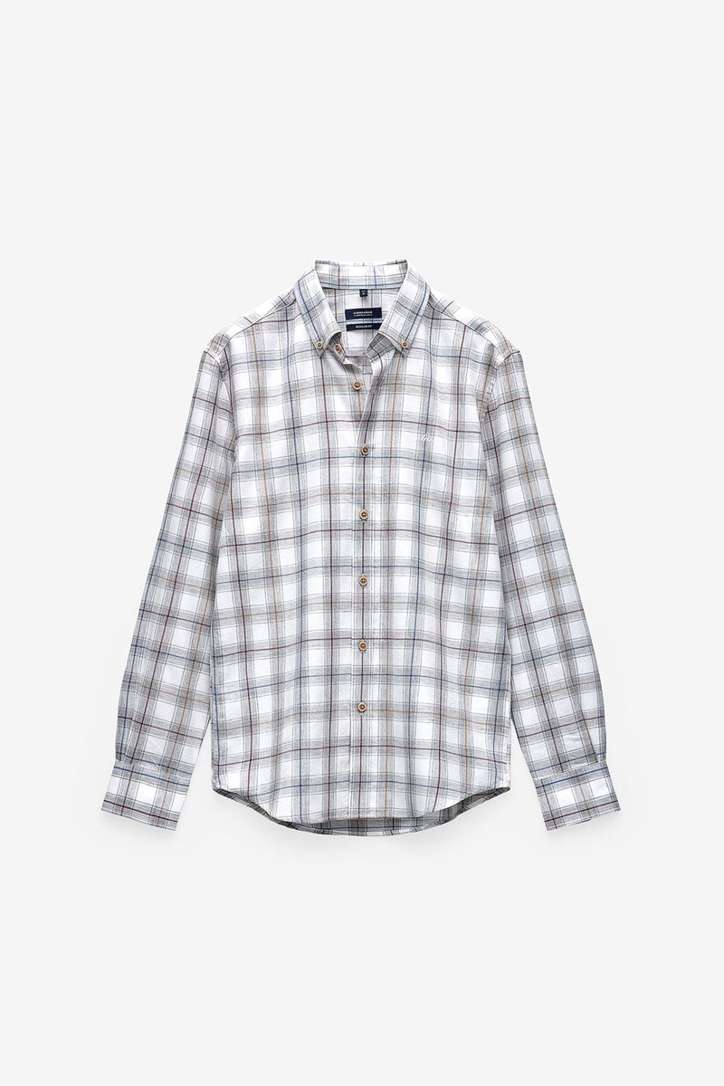 CAMISA  AOS QUADRADOS REGULAR FIT