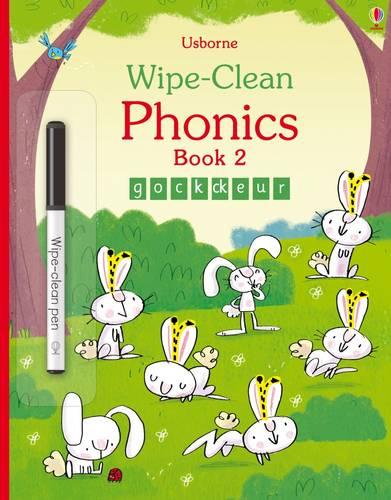 Wipe-clean Phonics book 2 - Wipe-clean Phonics (Paperback)