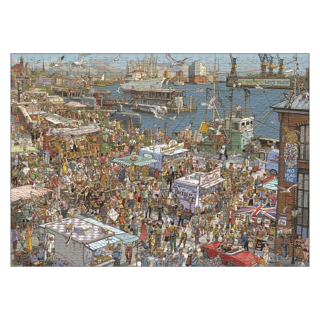 Puzzle - Fresh Fish - 2000 Pièces