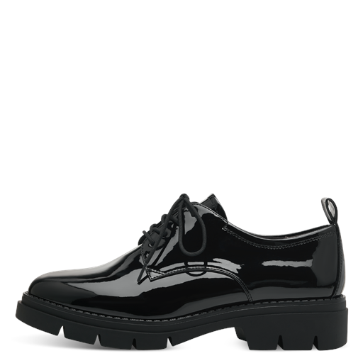 Tamaris Jutta Sko, Black Patent, 40
