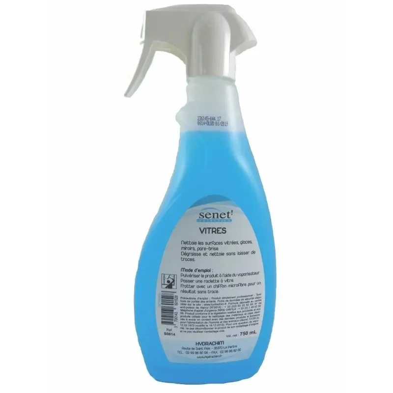 SENET - Spray nettoyant vitres naturel - 750ml