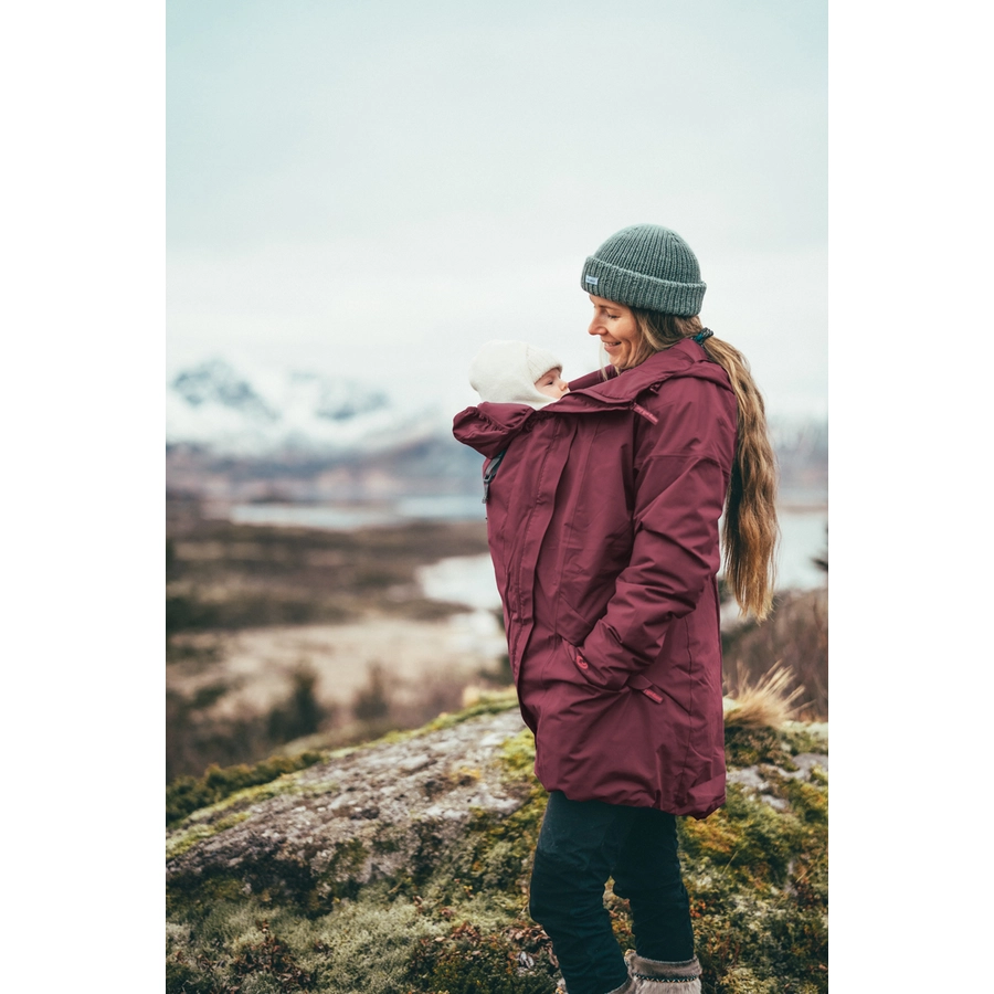 mamalila Tragejacke WinterWanderer beere