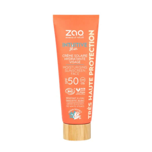 Zao Crème Visage Hydratante avec SPF - SPF 30 50 mL