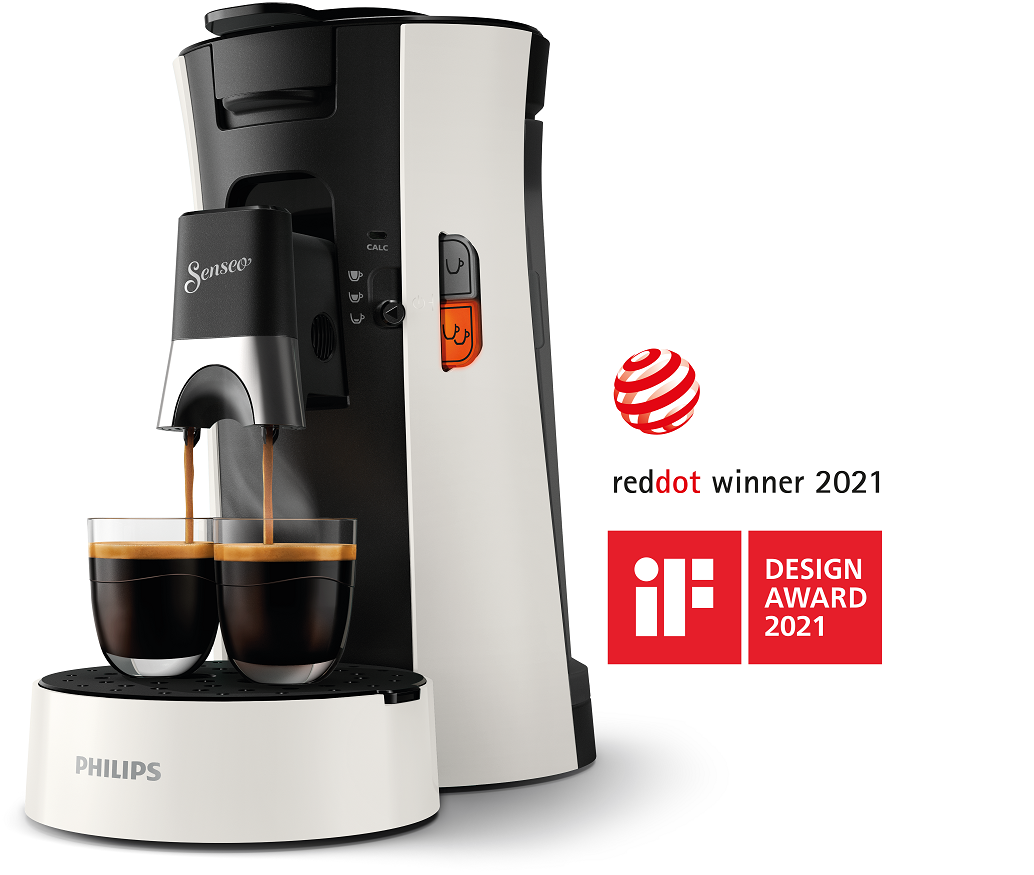 Senseo - Select Kaffemaskine CSA230/01 - Hvid
