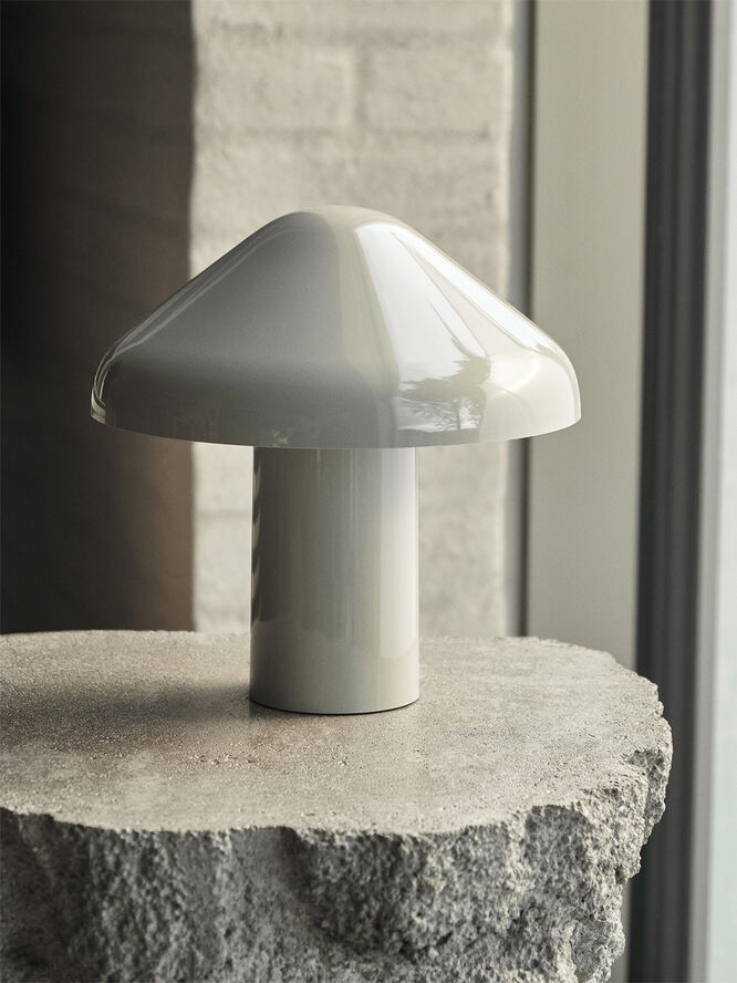 Hay Pao Portable Table Lamp Cool grey
