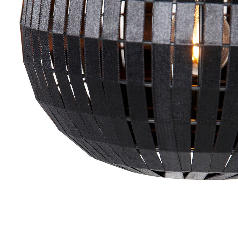 Moderne hanglamp zwart 30 cm - Zoë