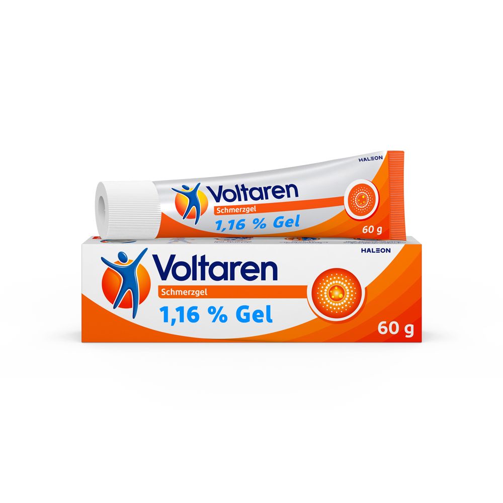 Voltaren Schmerzgel 11,6 mg/g Voltaren Gel - Jetzt 20% Rabatt mit dem Code voltaren20 sparen