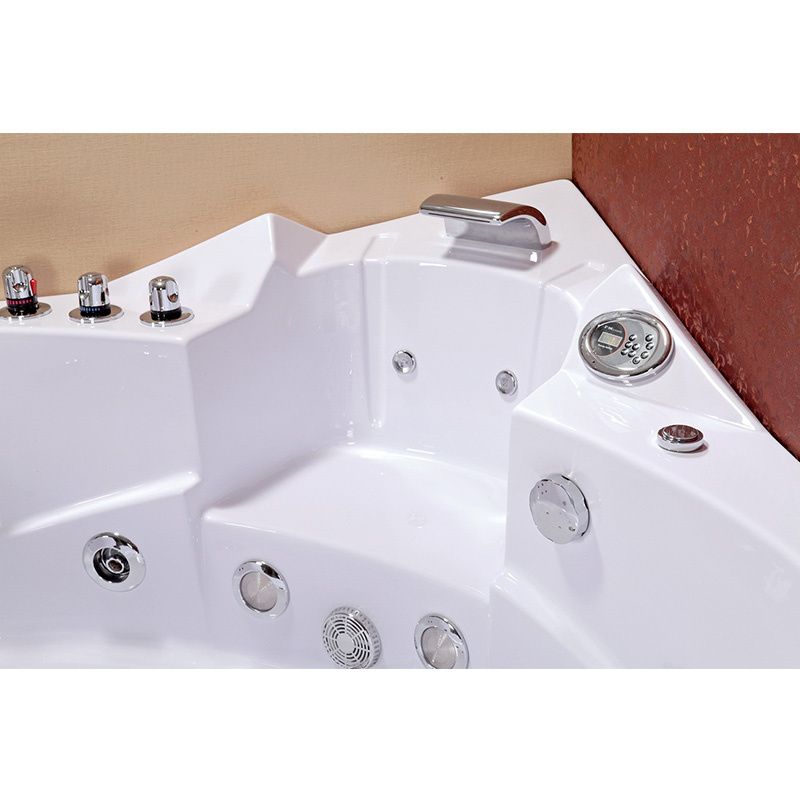 Plazan Orino whirlpool met heater 152x152cm
