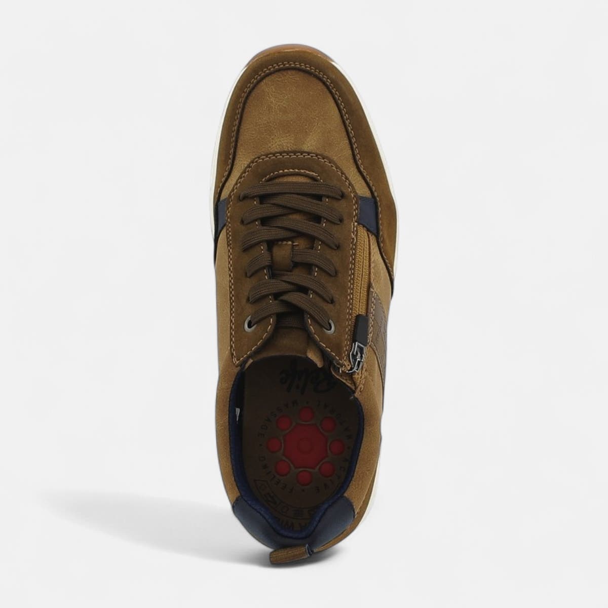 Baskets basses Homme cognac